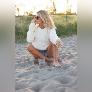 Marea Beach Sweater - Ivory/Medium